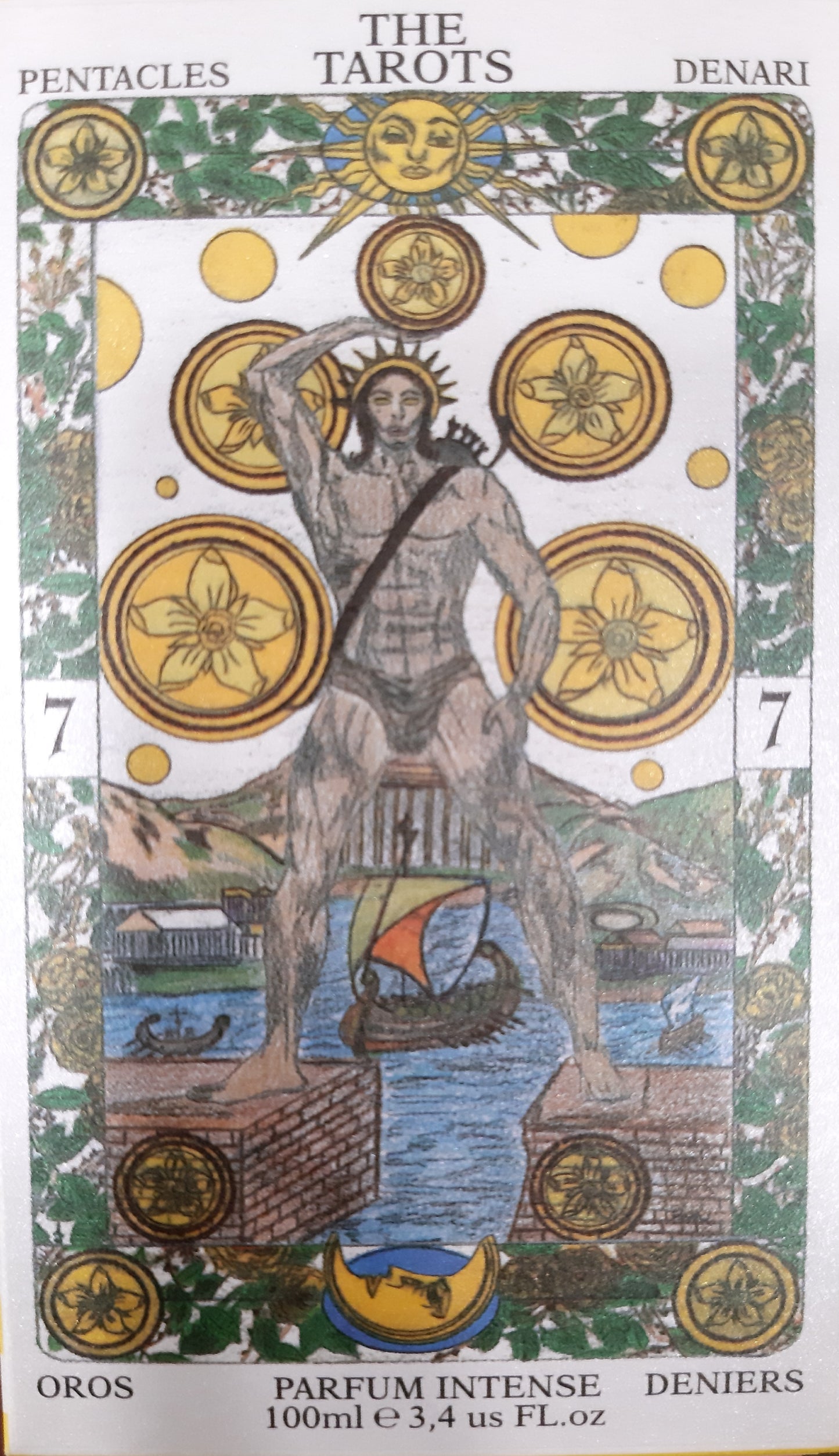 SEVEN OF CHALICES, SETTE DI DENARI