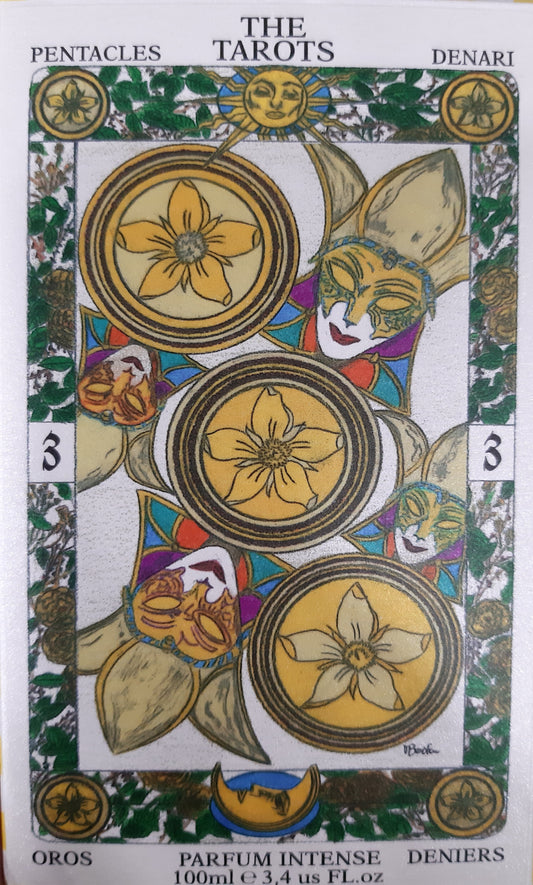 THREE OF PENTACLES,TRE DI DENARI