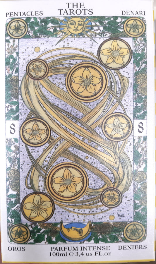 EIGHT OF PENTACLES,OTTO DI DENARI
