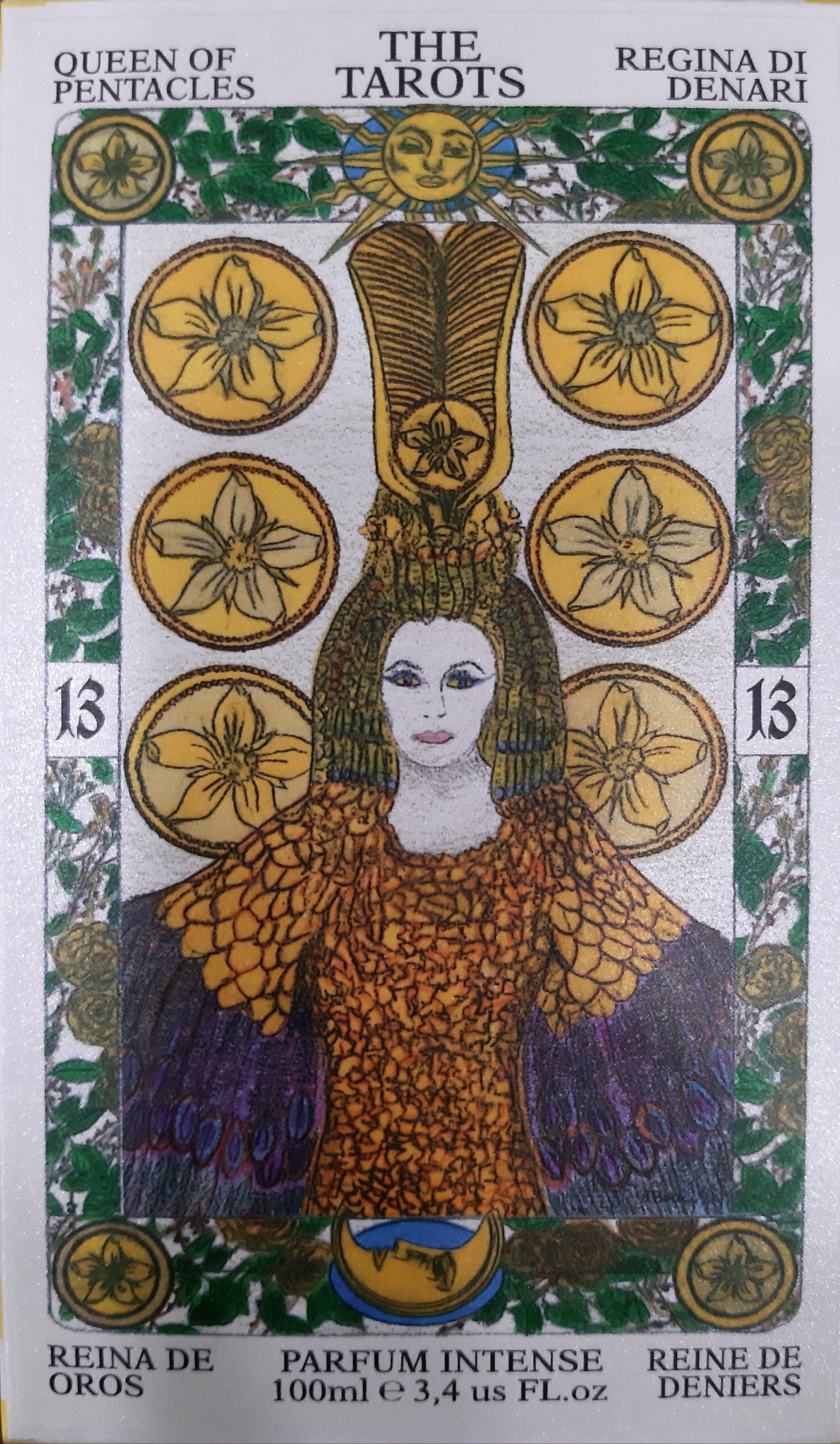 QUEEN OF PENTACLES, REGINA DI DENARI