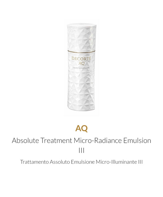 Absolute Treatment Micro-Radiance Emulsion III